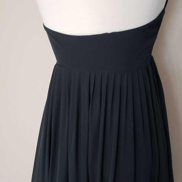 100% Silk Juicy Couture Black Dress - Picture 3 of 16